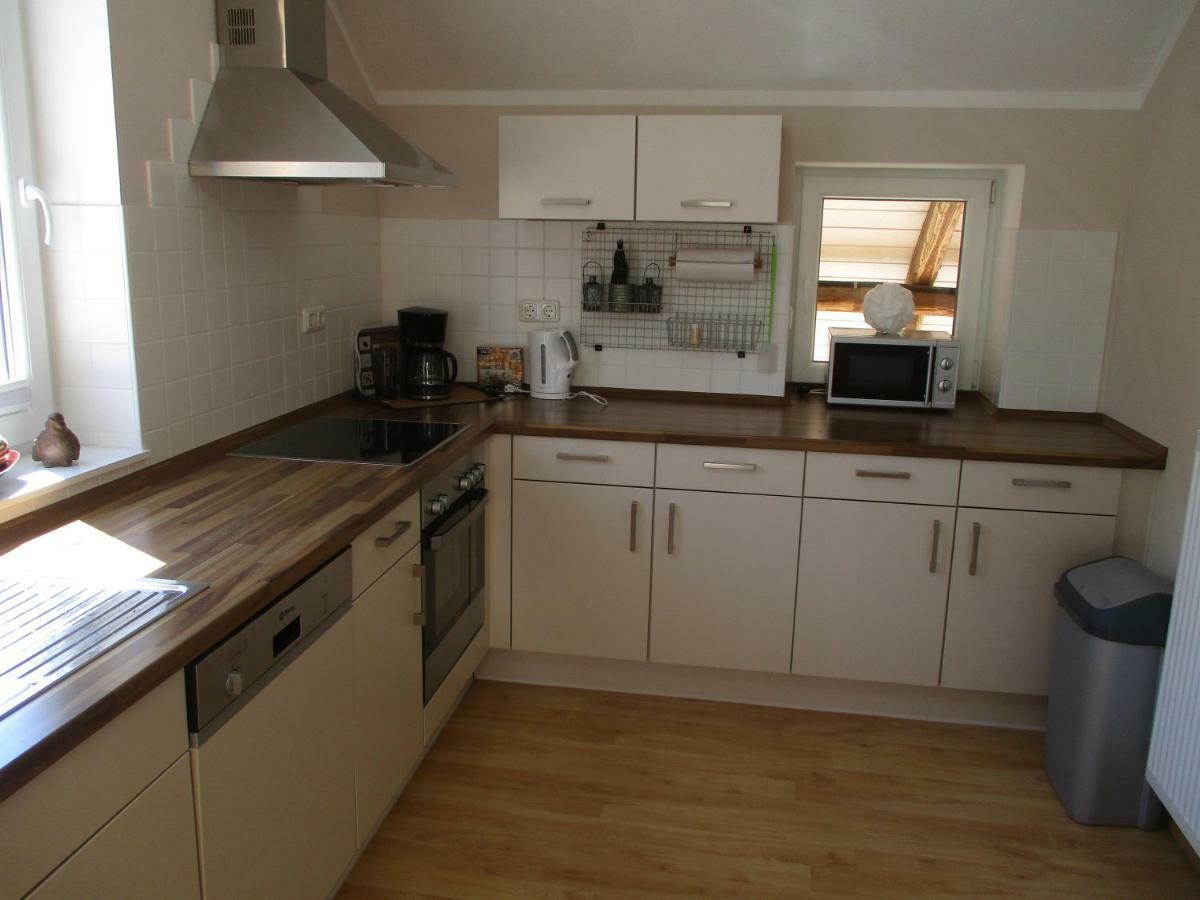 Ferienwohnung Am Osterberg Liebenau  エクステリア 写真