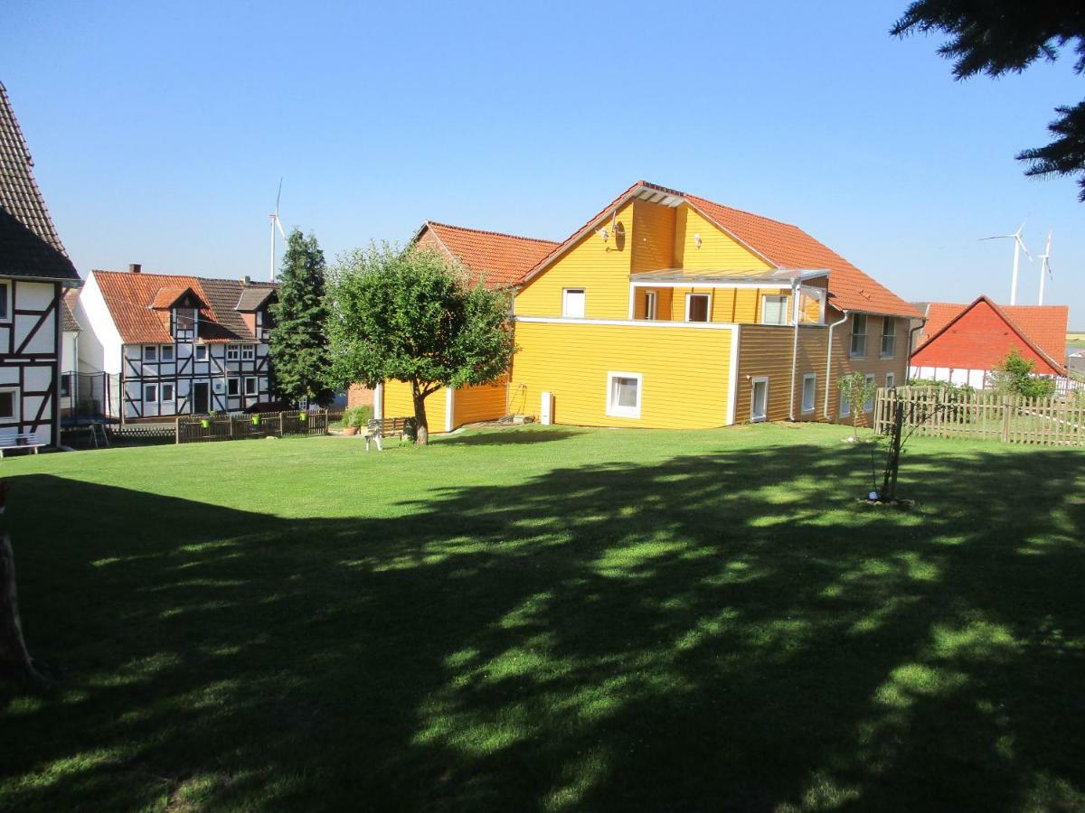 Ferienwohnung Am Osterberg Liebenau  エクステリア 写真