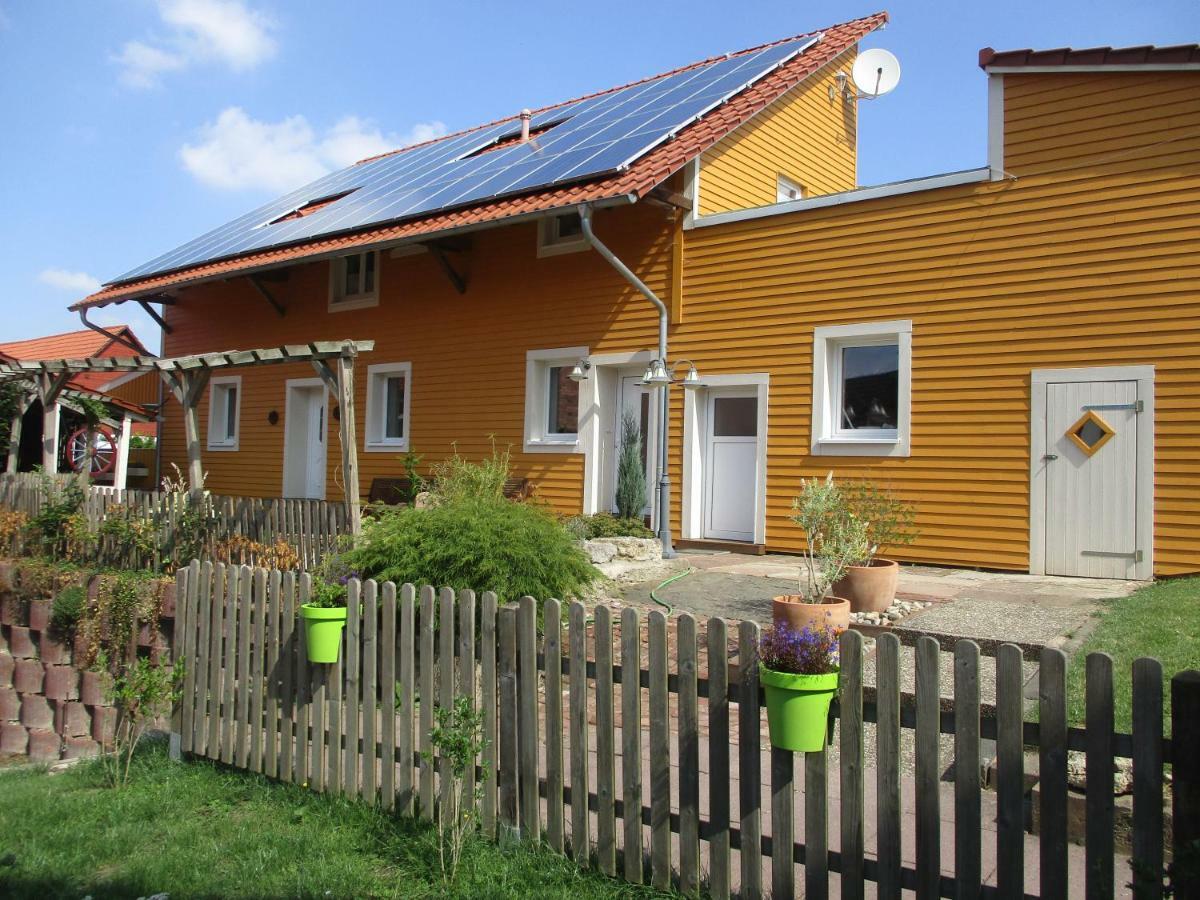 Ferienwohnung Am Osterberg Liebenau  エクステリア 写真