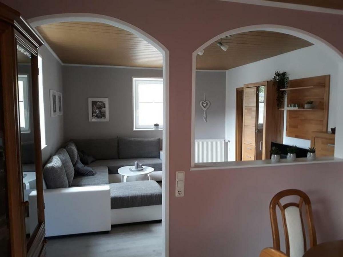 Ferienwohnung Am Osterberg Liebenau  エクステリア 写真