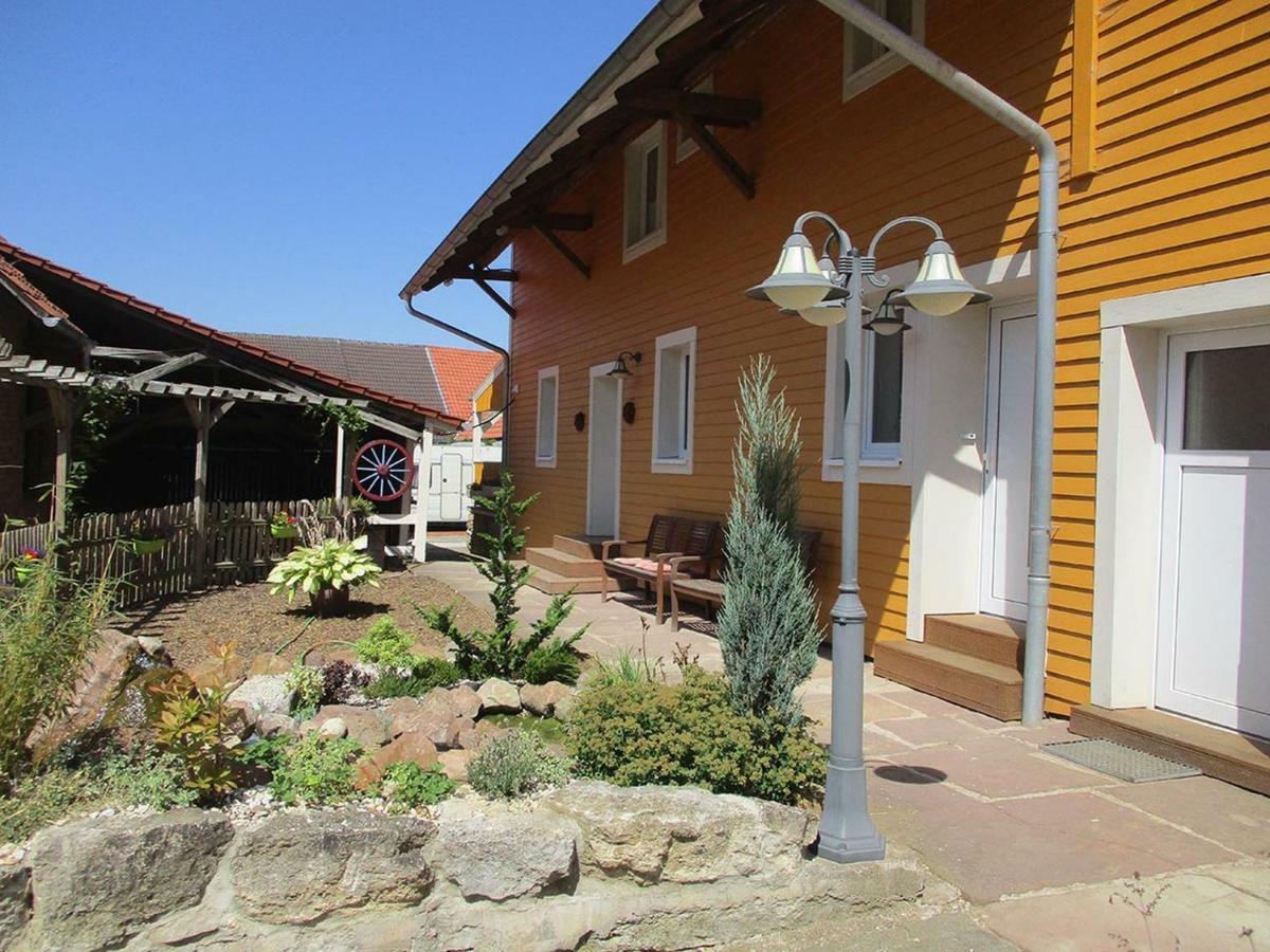 Ferienwohnung Am Osterberg Liebenau  エクステリア 写真