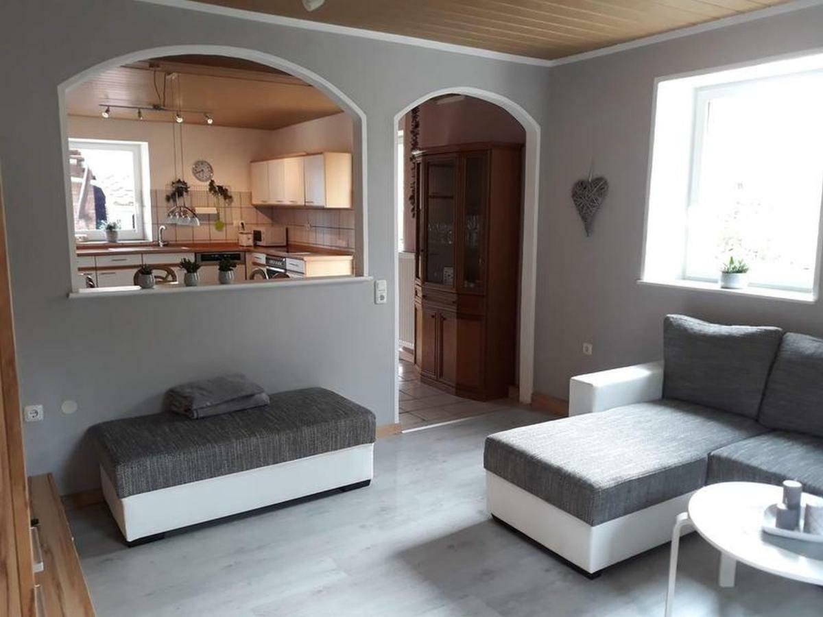 Ferienwohnung Am Osterberg Liebenau  エクステリア 写真